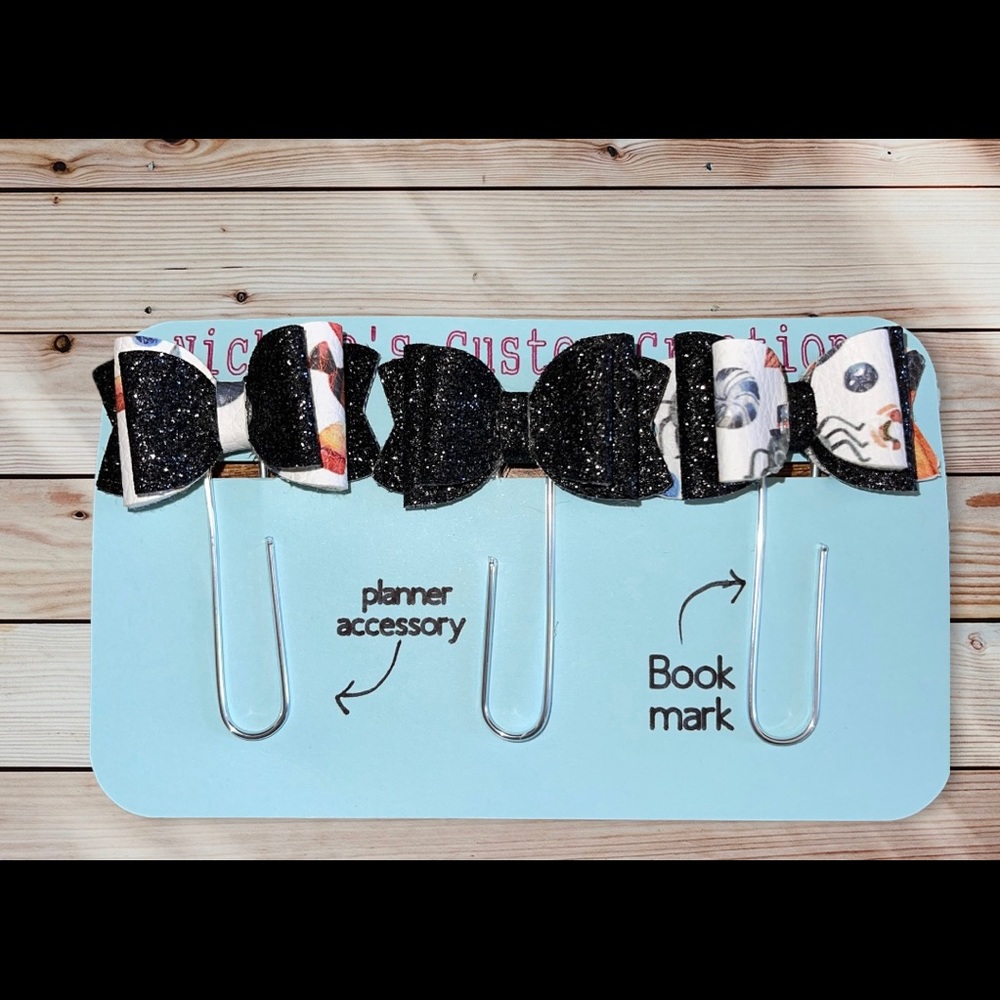 Handmade bookmark or planner accessories